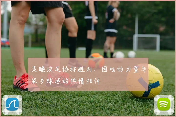 吴曦谈足协杯胜利：团结的力量与家乡球迷的热情相伴